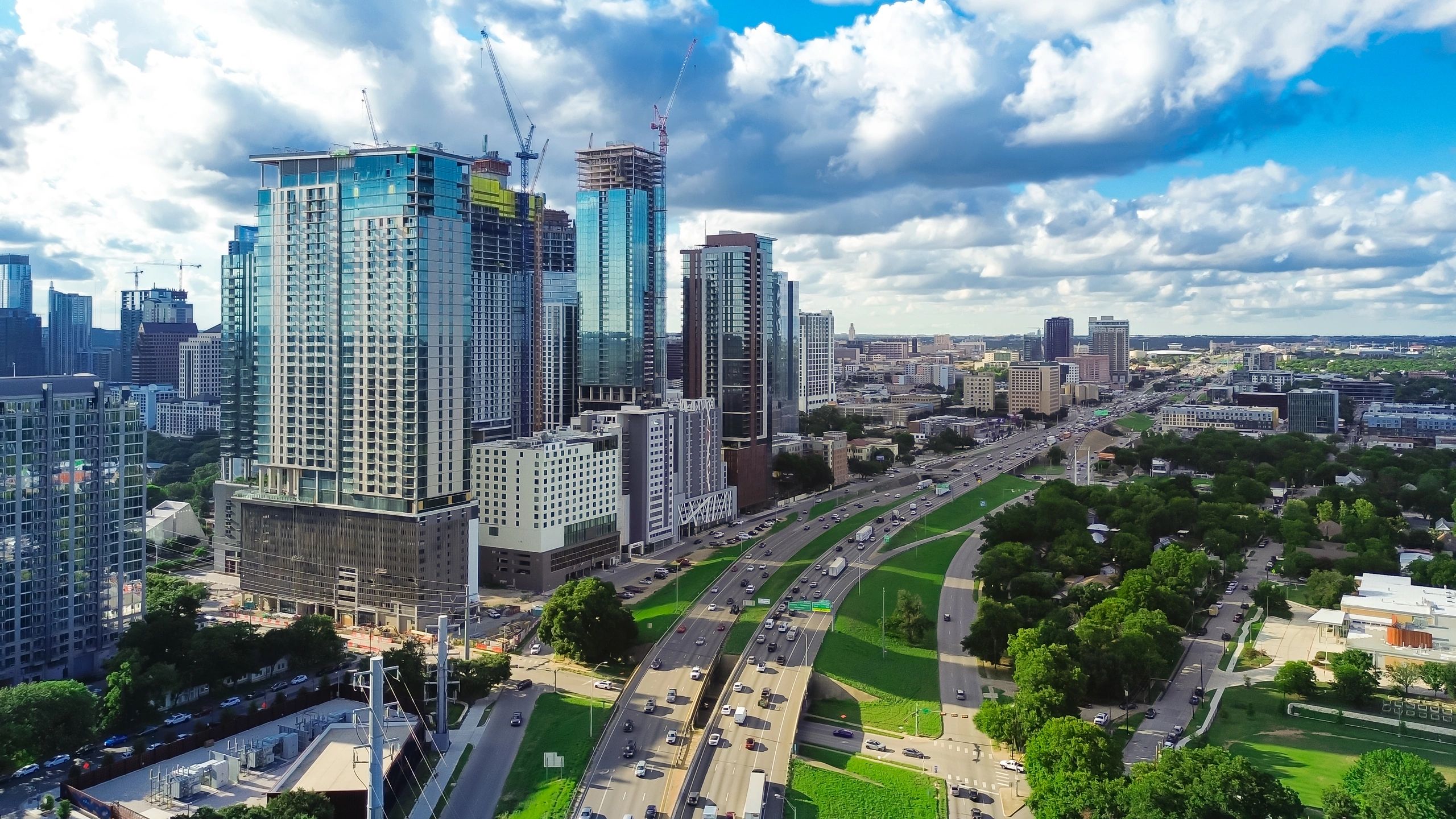 Austin construction site exterior